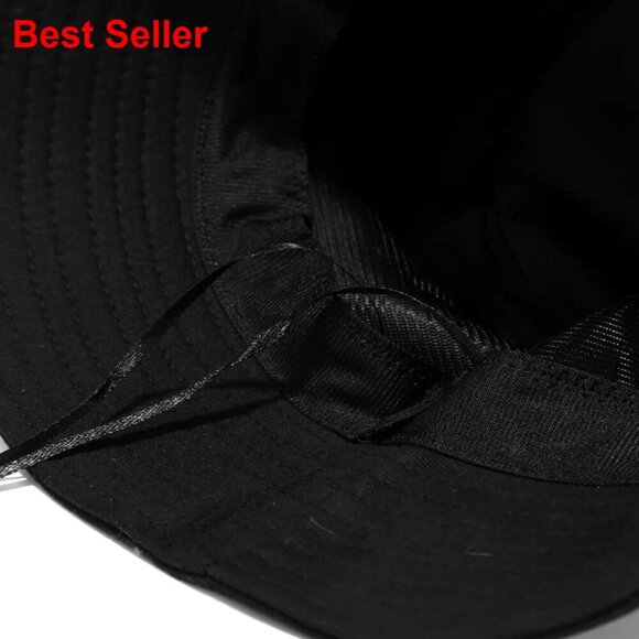 Cotton and Polyester Bucket Hat Sun Protection Foldable main image 5